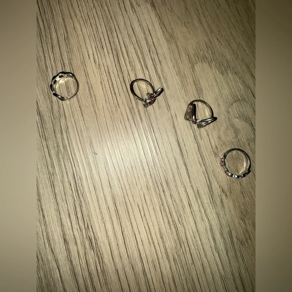 PLAYBOY Silver and Pink Women's Ring‎ Collection